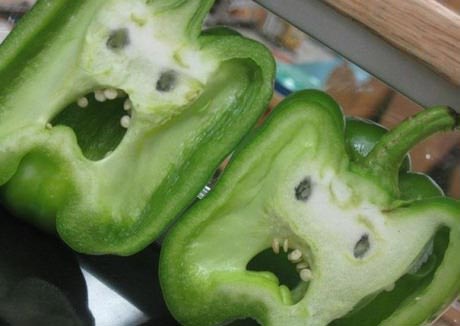 عکس های جالب و خنده دار از سبزیجات